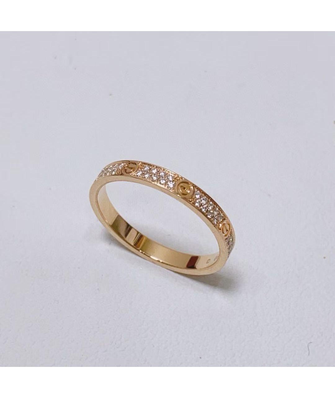 CARTIER Золотое кольцо из розового золота, фото 2