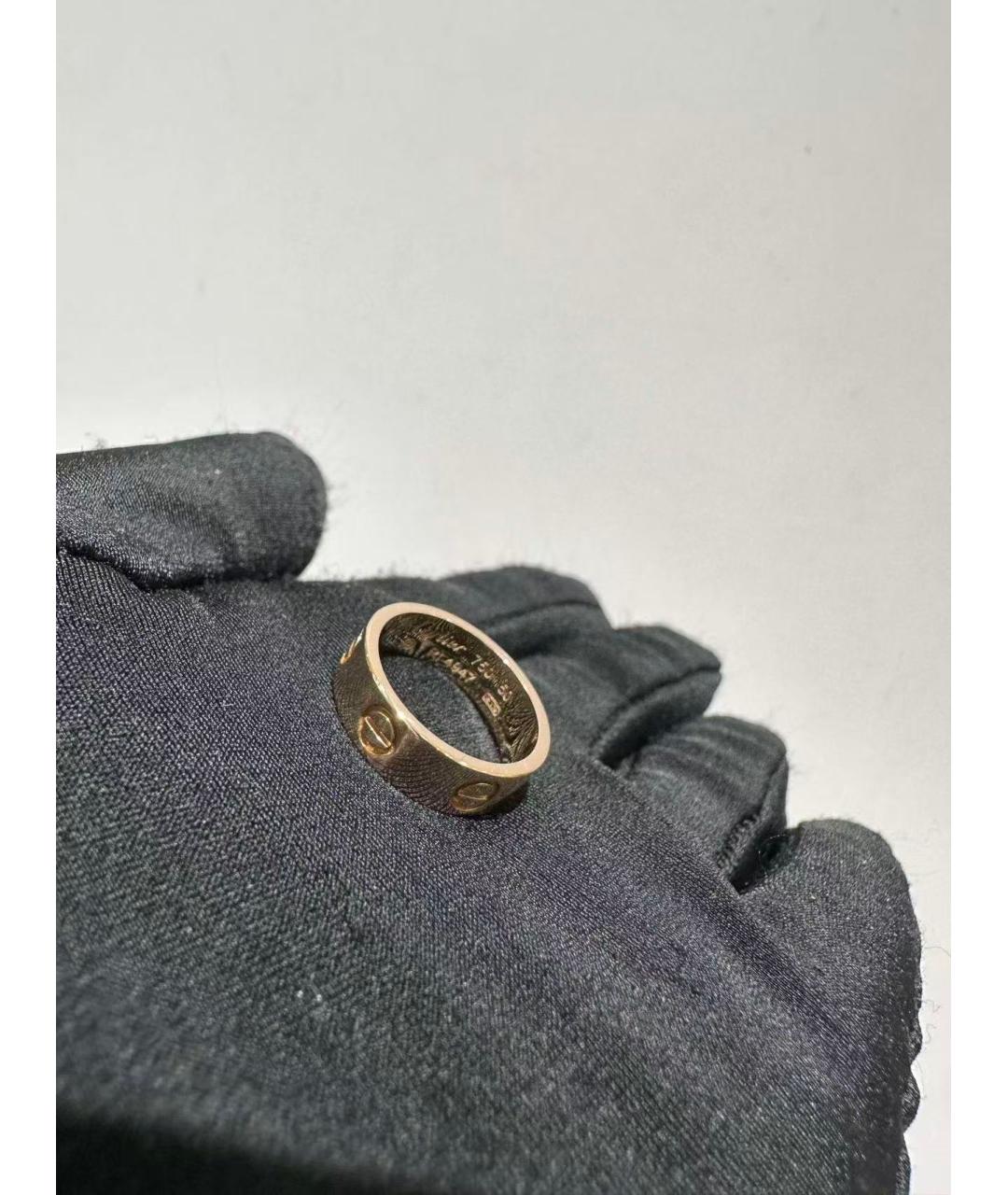 CARTIER Золотое кольцо из розового золота, фото 4