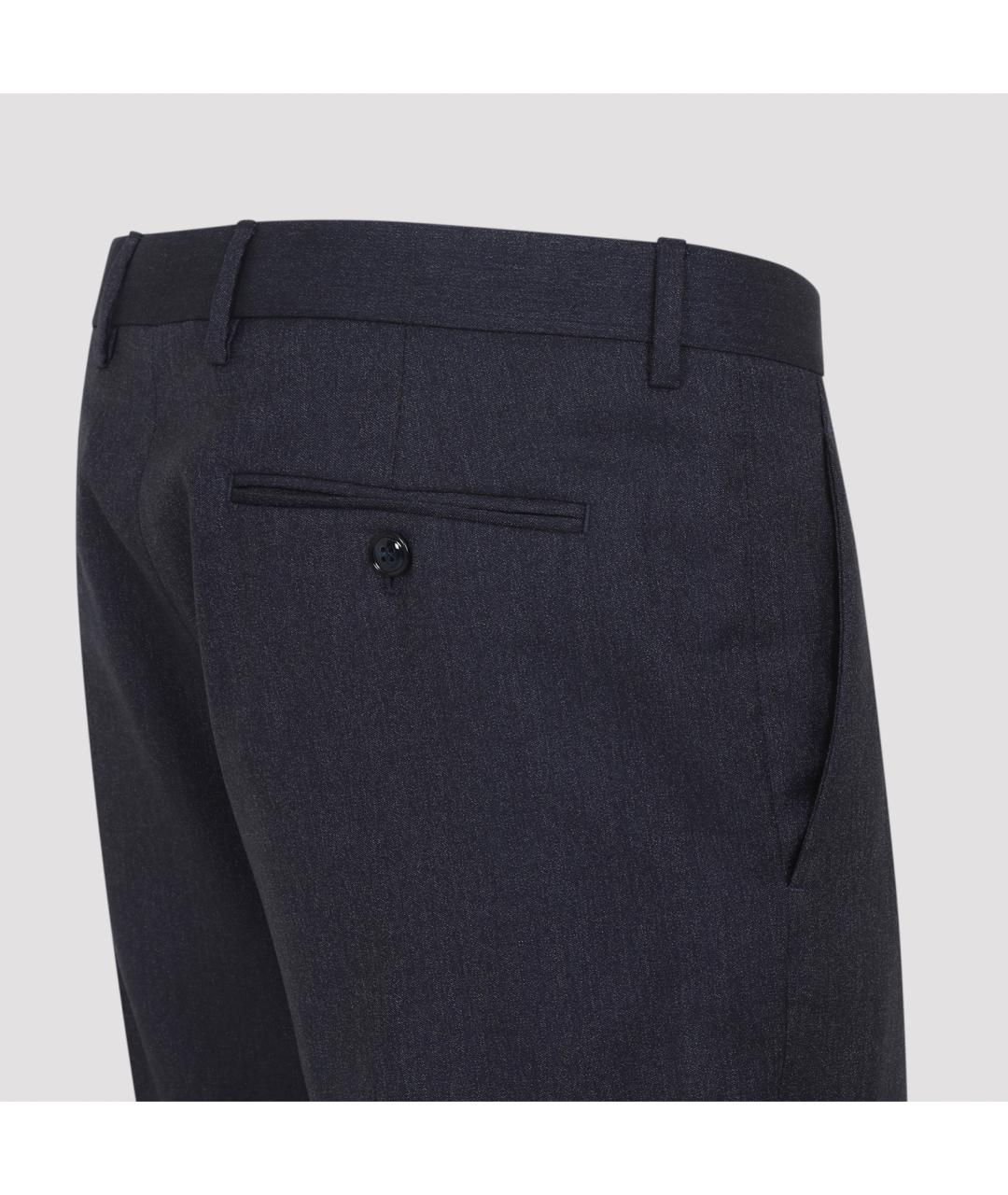 GIORGIO ARMANI Синий классический костюм, фото 4