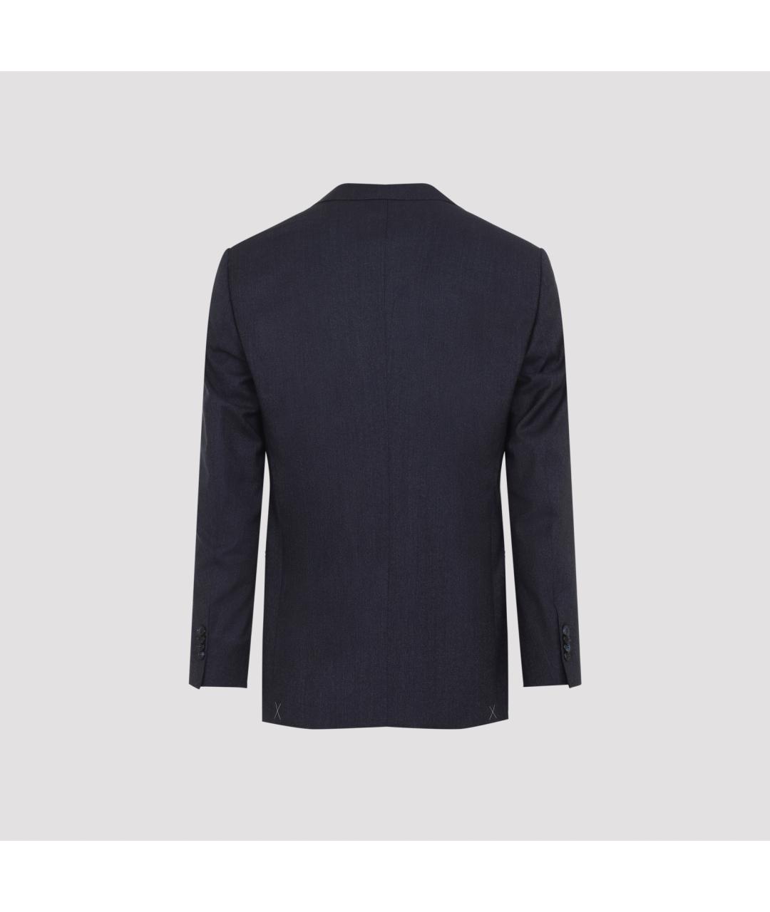 GIORGIO ARMANI Синий классический костюм, фото 2