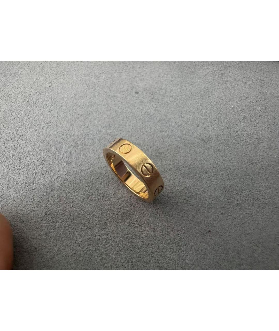 CARTIER Золотое кольцо из розового золота, фото 5