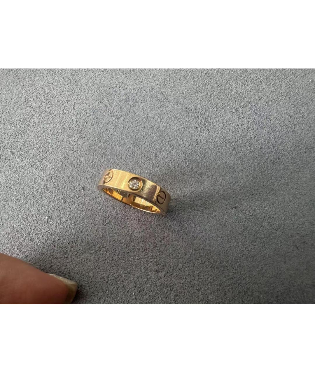 CARTIER Золотое кольцо из розового золота, фото 2