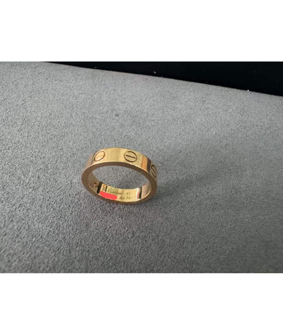 CARTIER Золотое кольцо из розового золота, фото 3