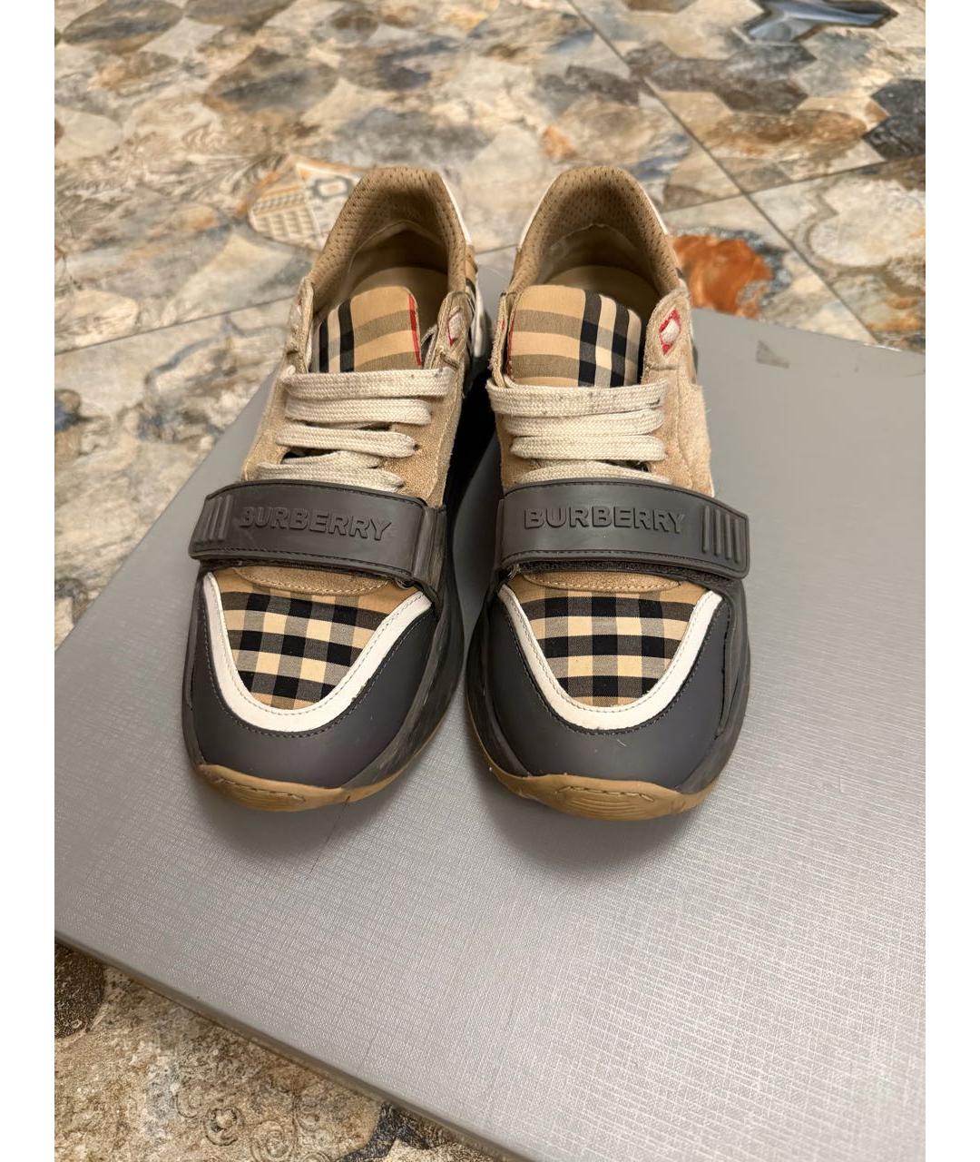 BURBERRY Мульти кроссовки, фото 2