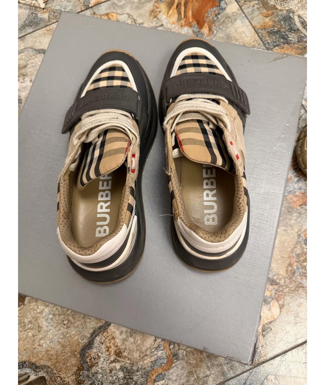 BURBERRY Мульти кроссовки, фото 3