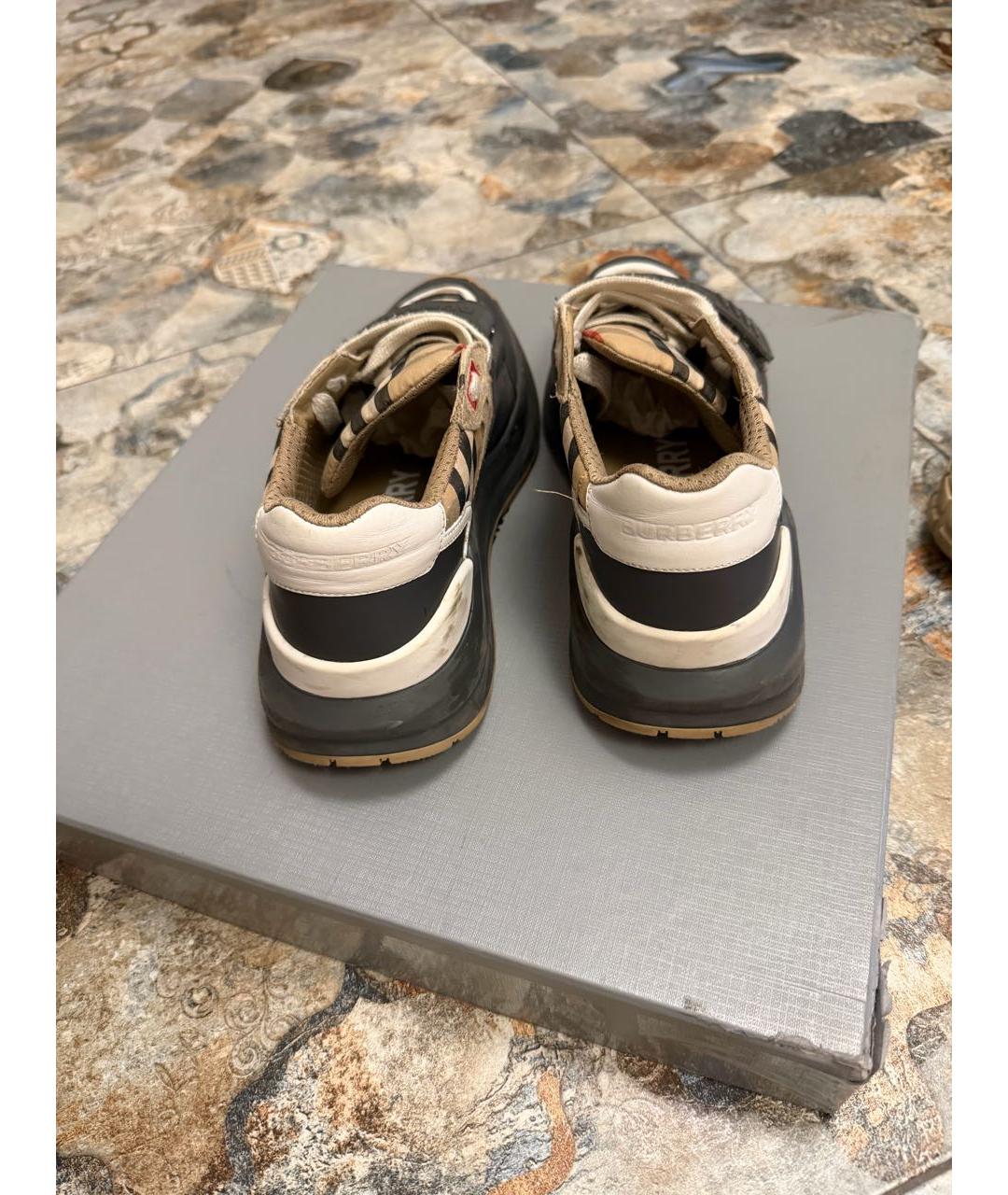 BURBERRY Мульти кроссовки, фото 4