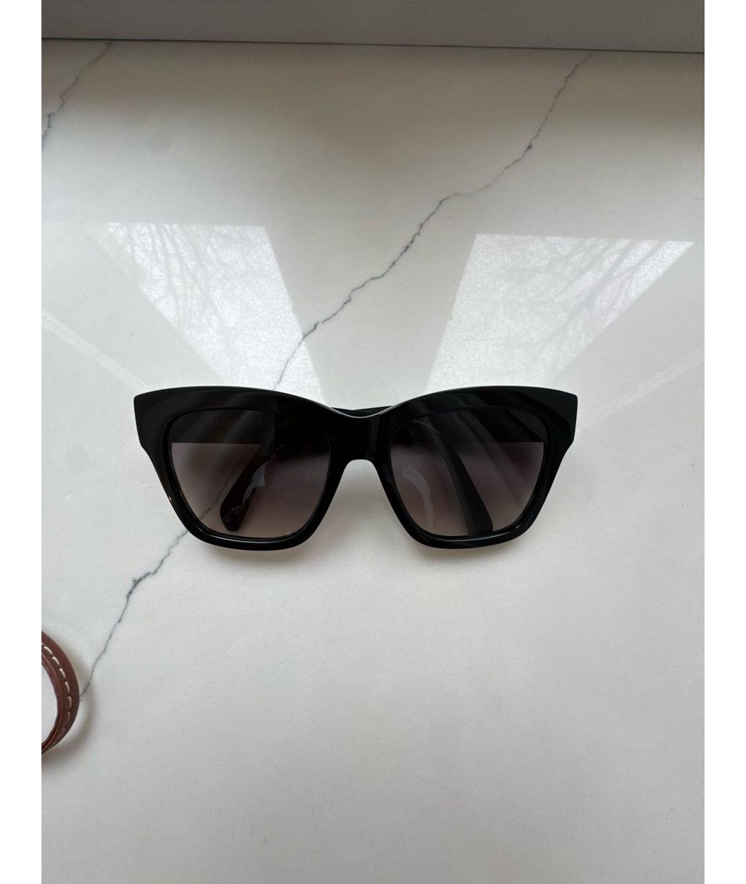 CELINE Черные пластиковые солнцезащитные очки, фото 5