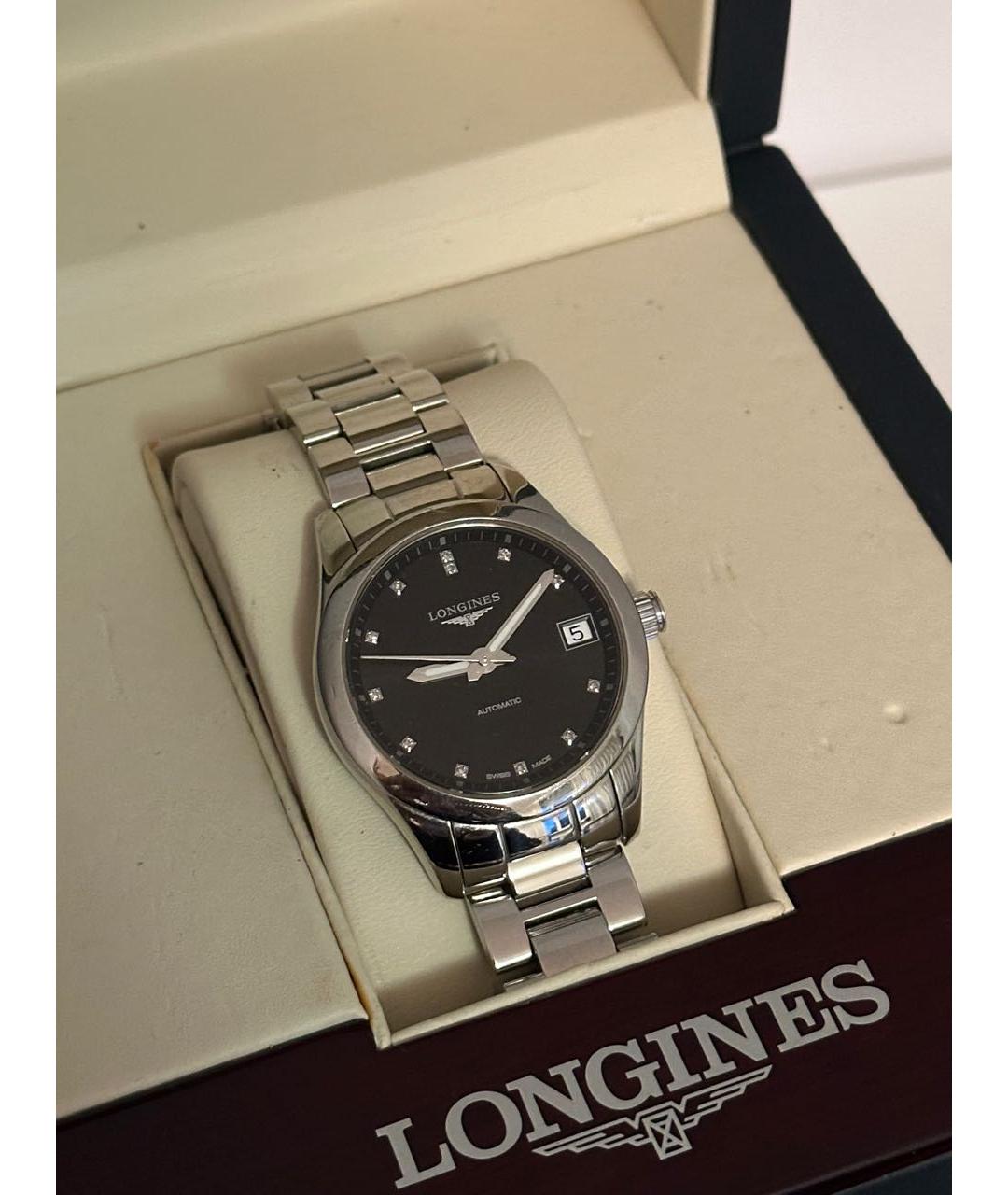 LONGINES Серебряные часы, фото 8