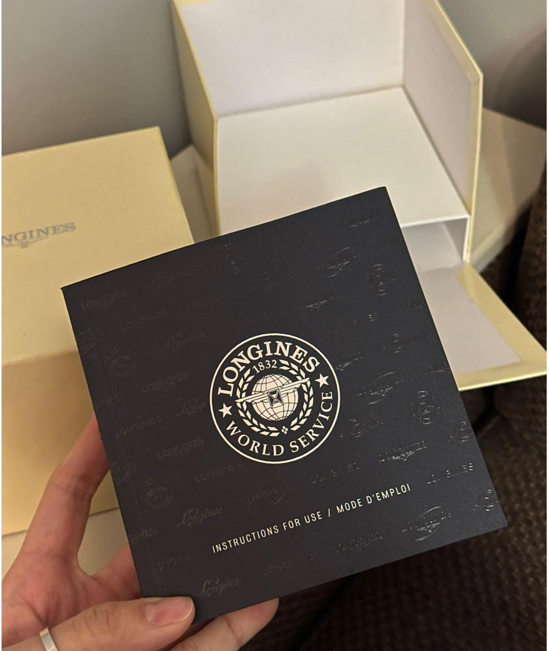 LONGINES Серебряные часы, фото 4