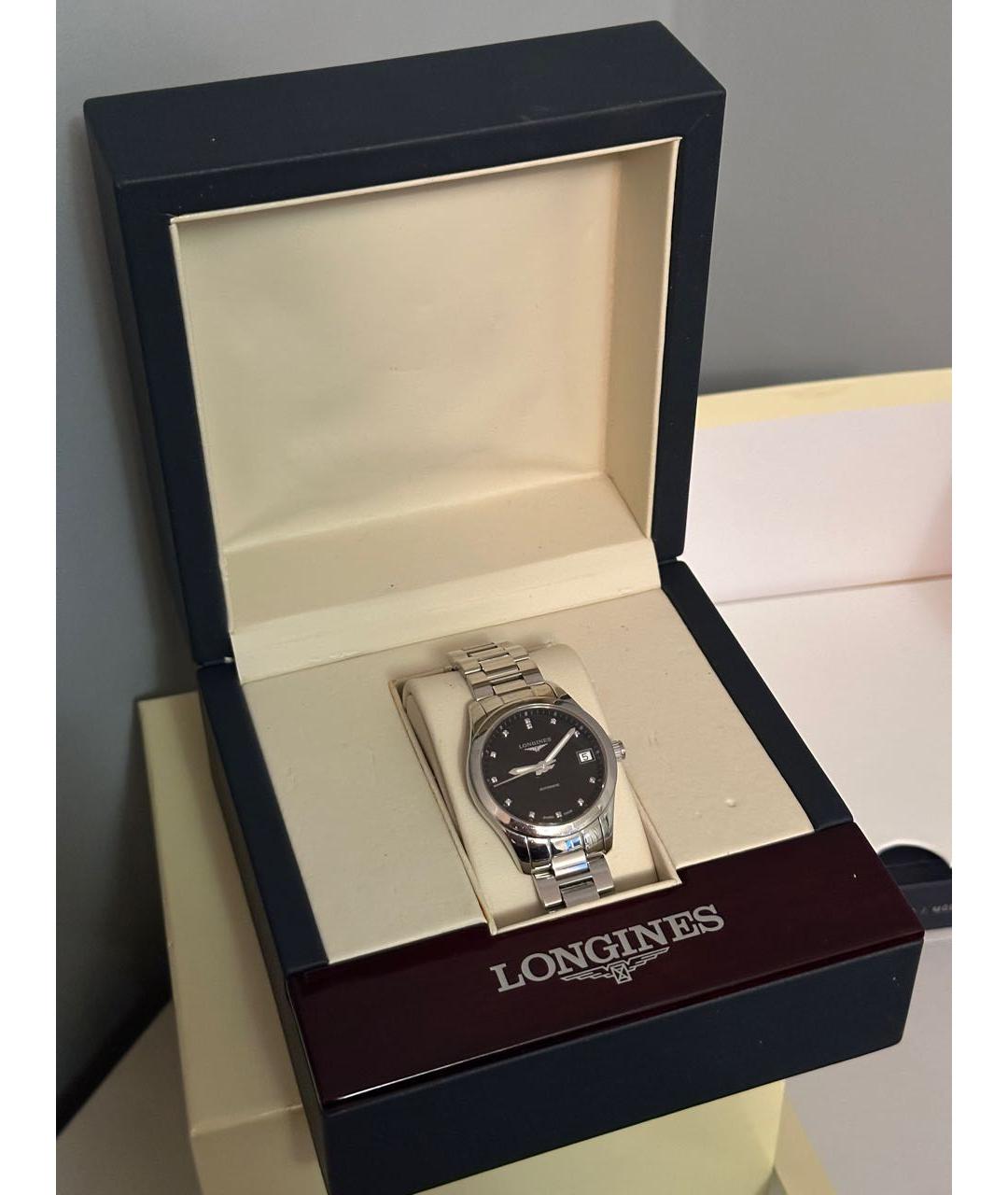 LONGINES Серебряные часы, фото 2