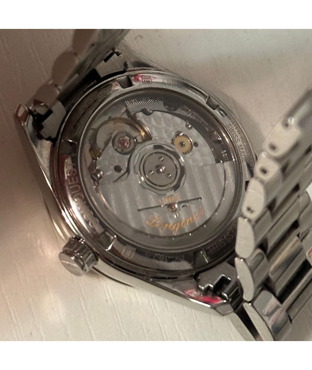 LONGINES Серебряные часы, фото 3