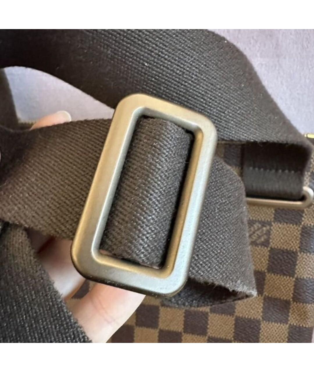 LOUIS VUITTON Коричневая сумка на плечо, фото 6