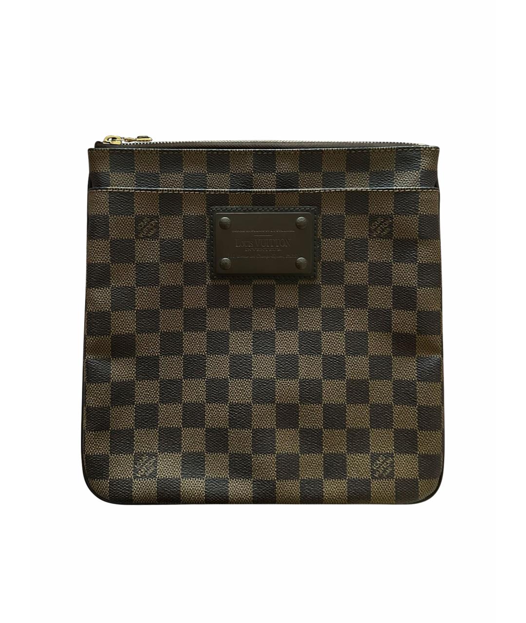 LOUIS VUITTON Коричневая сумка на плечо, фото 1