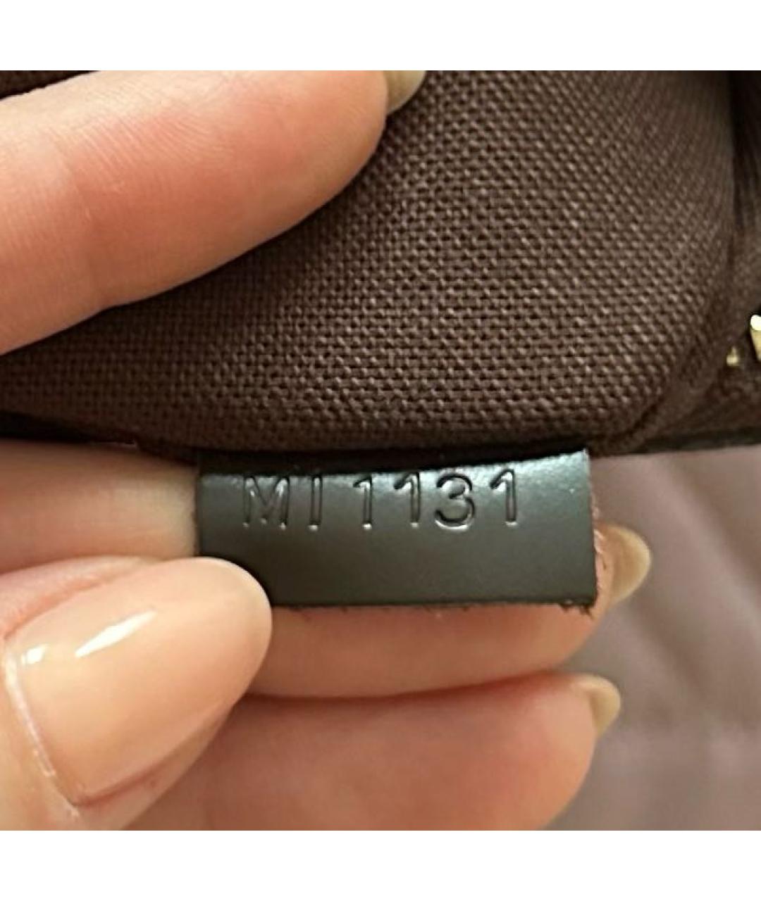 LOUIS VUITTON Коричневая сумка на плечо, фото 7