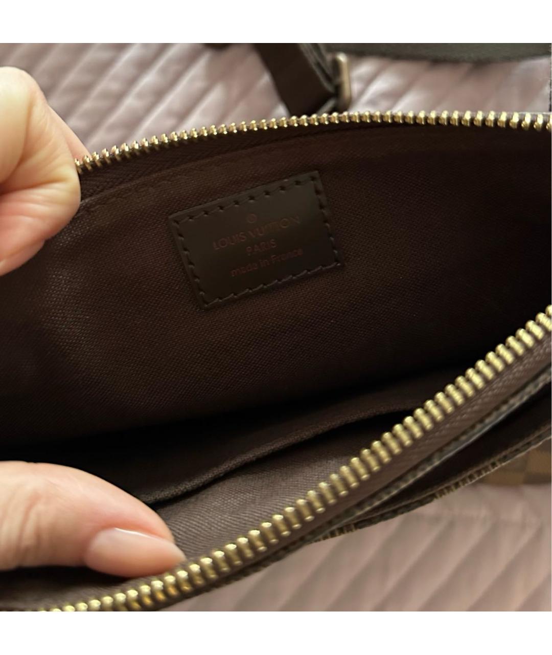 LOUIS VUITTON Коричневая сумка на плечо, фото 4