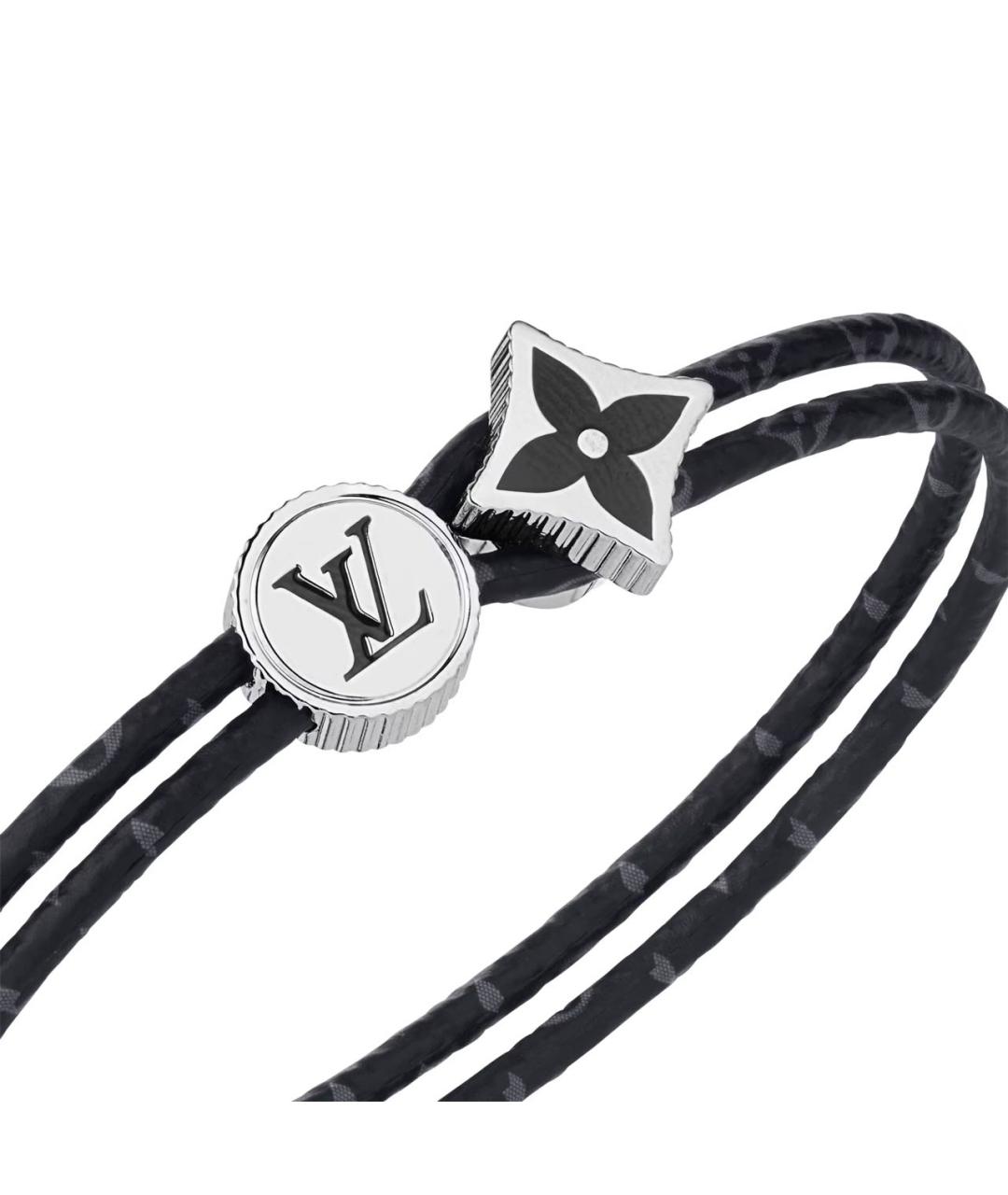 LOUIS VUITTON Черный браслет, фото 4
