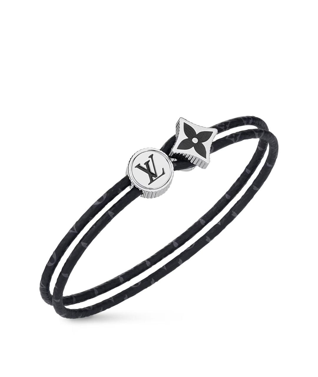 LOUIS VUITTON Черный браслет, фото 3