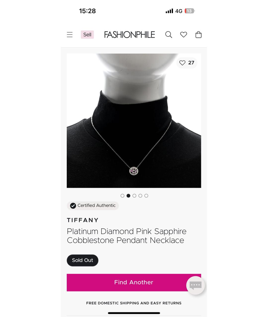 TIFFANY&CO Серебрянный платиновый комплект, фото 8