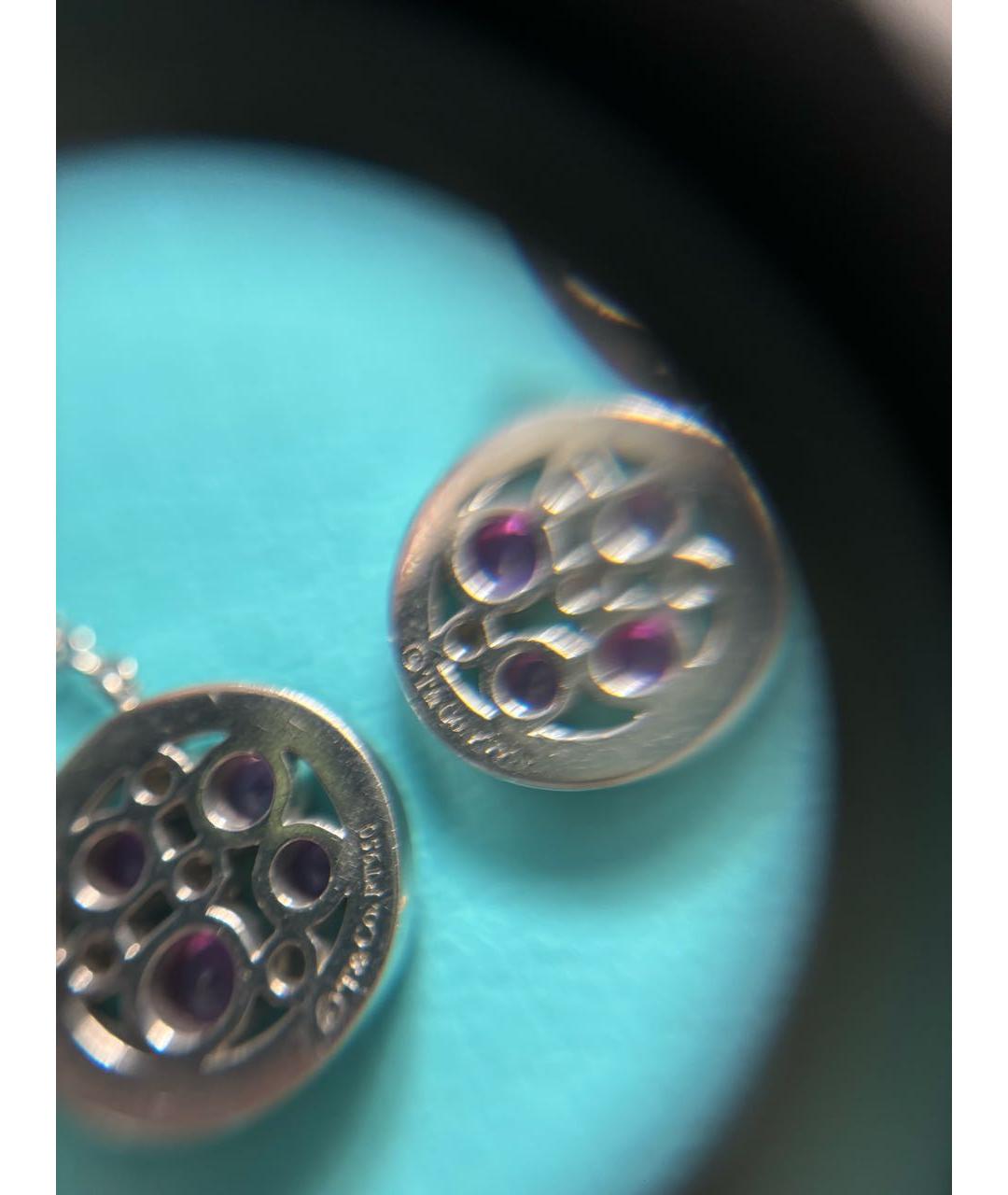 TIFFANY&CO Серебрянный платиновый комплект, фото 3