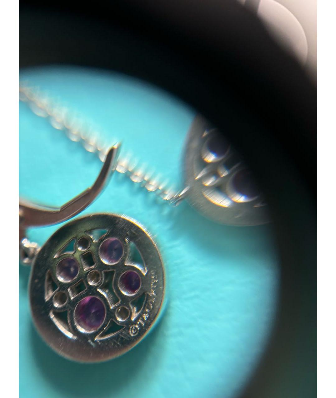 TIFFANY&CO Серебрянный платиновый комплект, фото 5