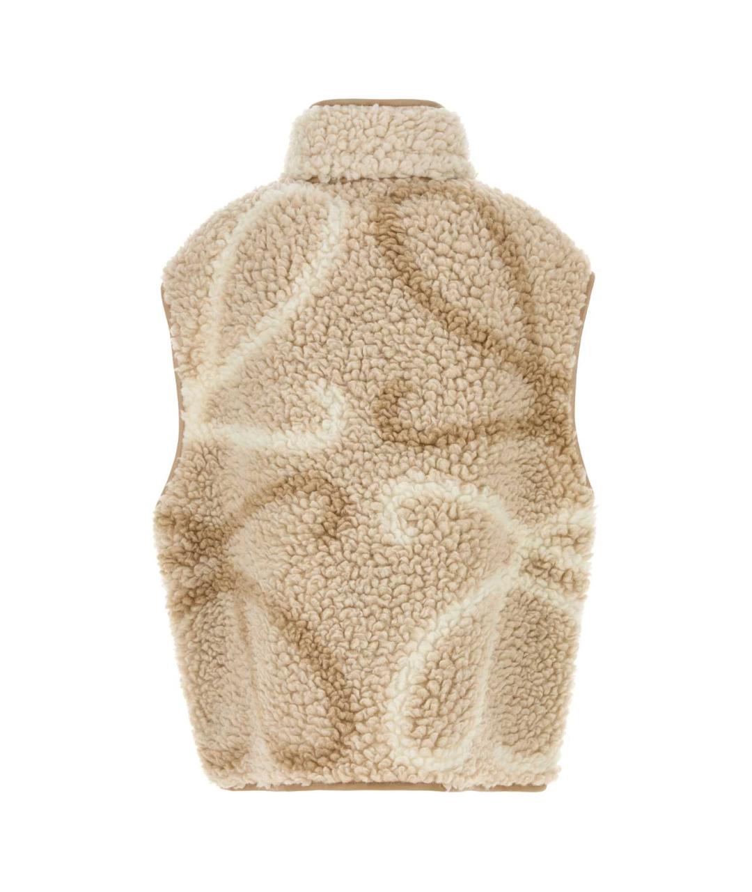 LOEWE Бежевый полиэстеровый жилет, фото 2
