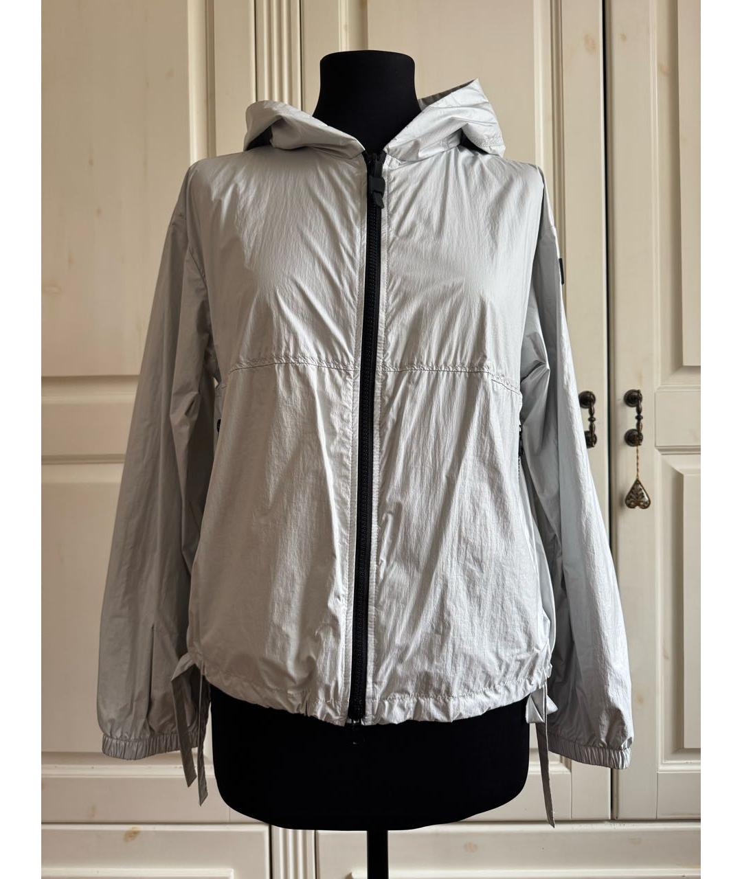 PEUTEREY Серая полиамидовая куртка, фото 2