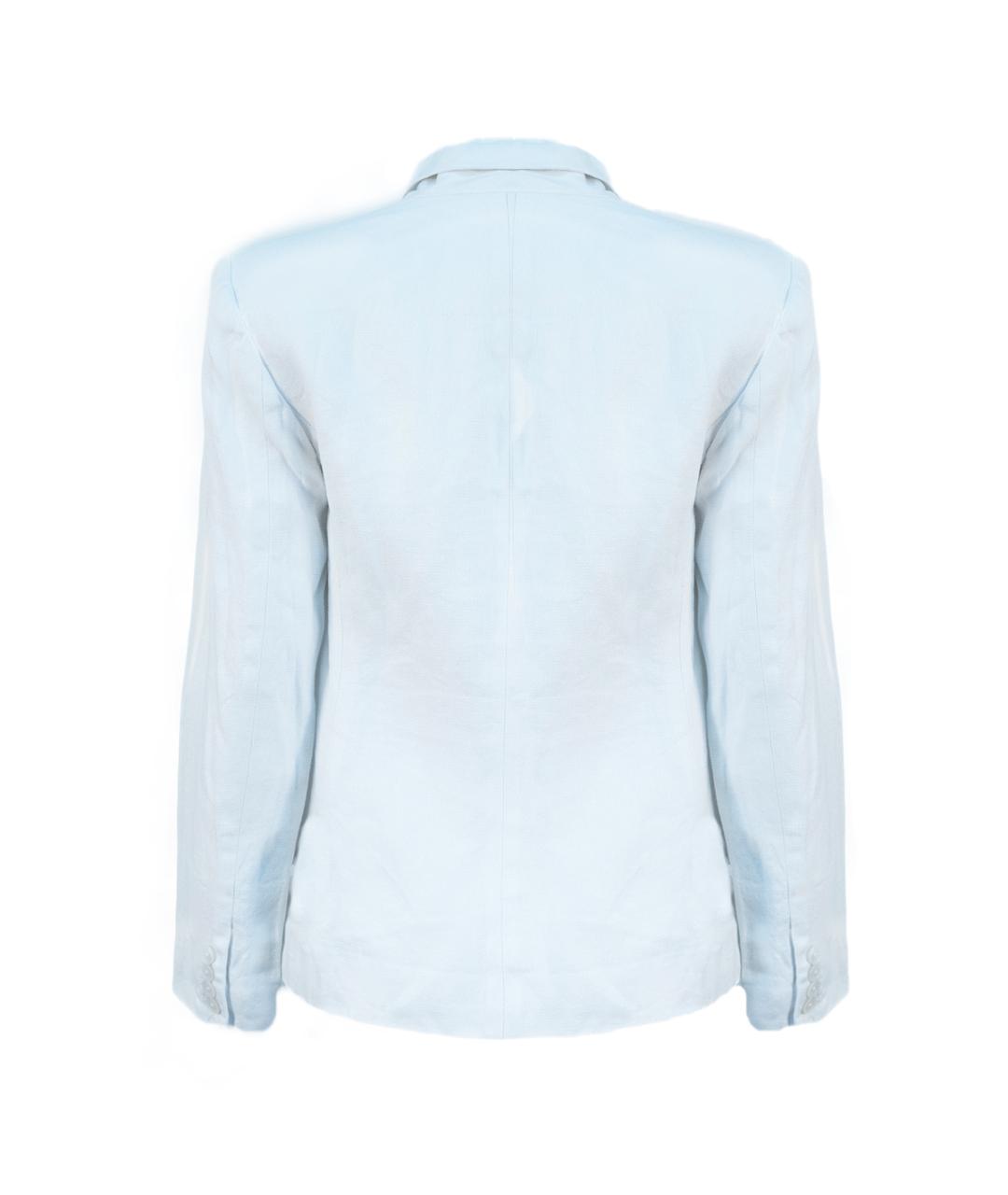 RALPH LAUREN Белый льняной жакет/пиджак, фото 2