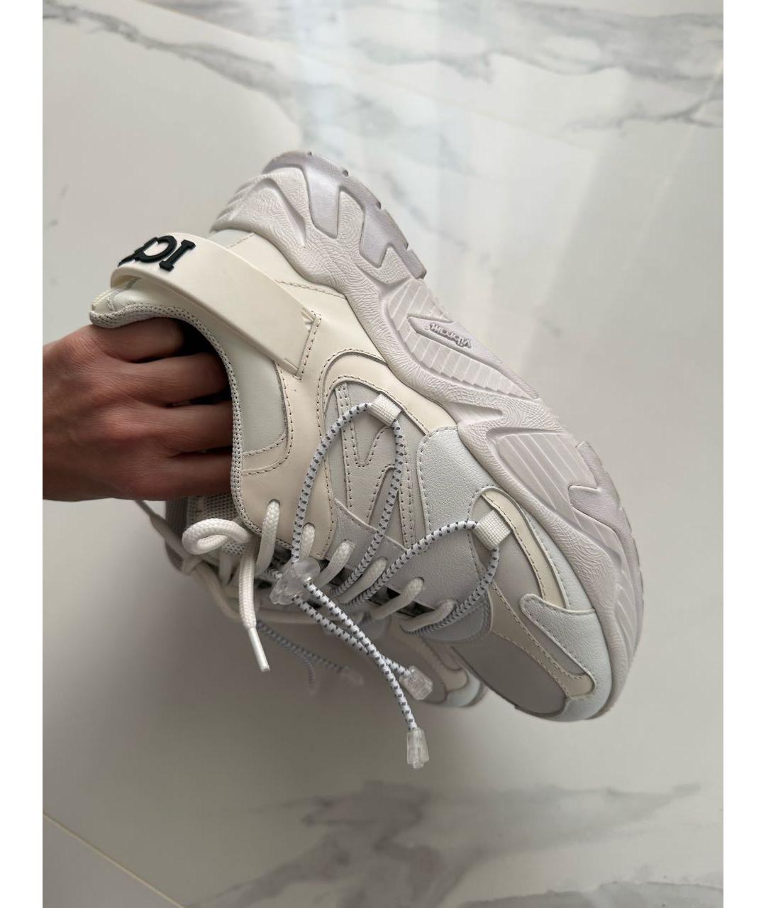 ICEBERG Белые кожаные кроссовки, фото 6