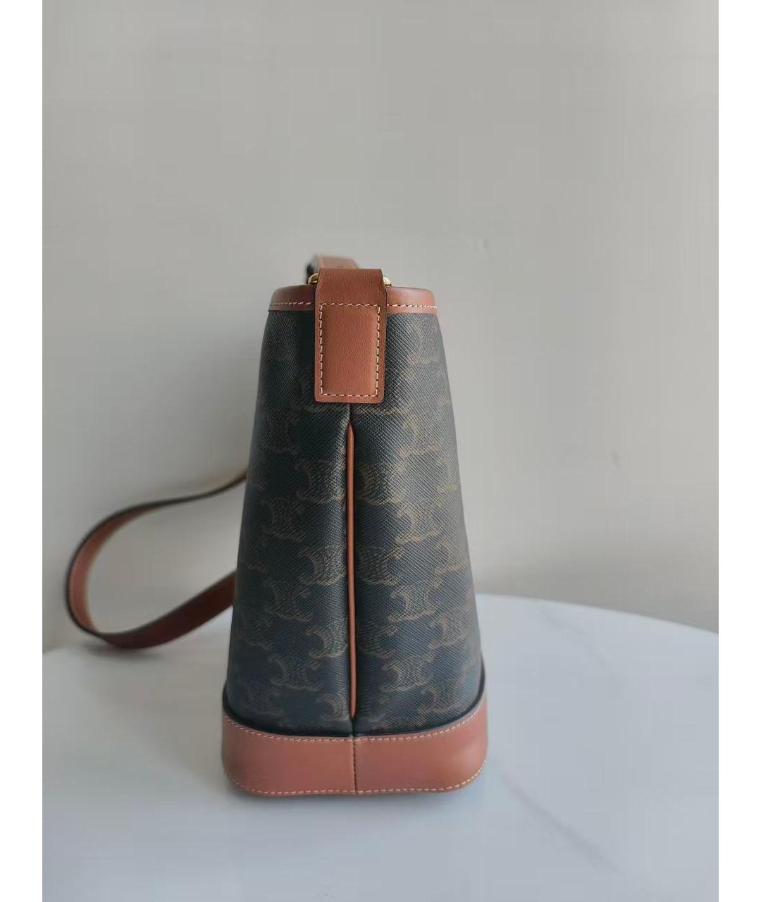 CELINE Антрацитовая сумка через плечо, фото 3