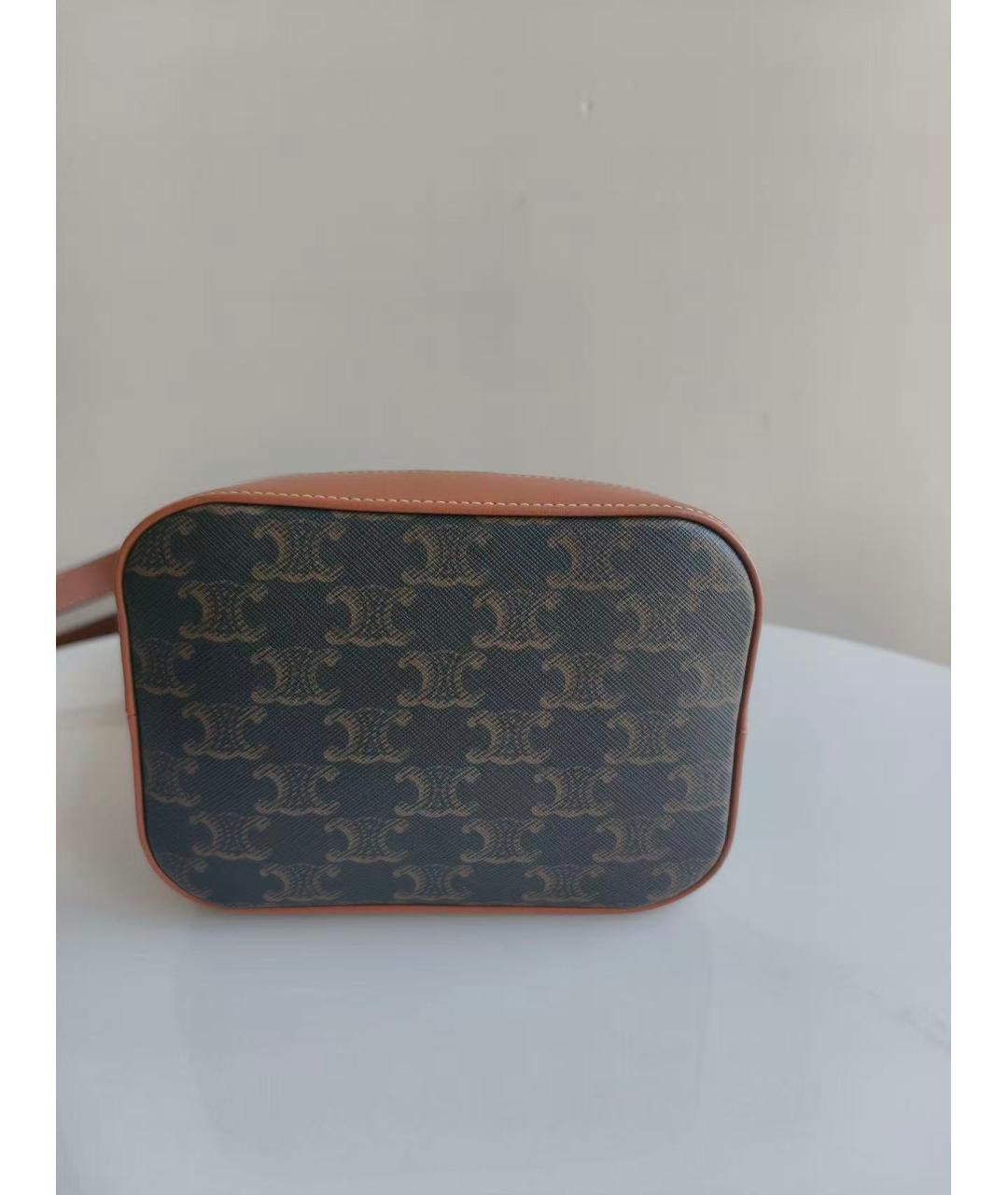 CELINE Антрацитовая сумка через плечо, фото 4