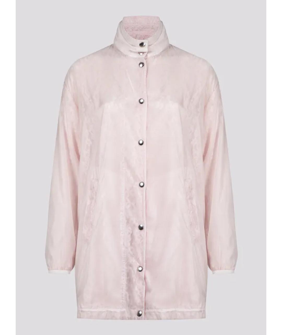 ERMANNO SCERVINO Розовая полиамидовая куртка, фото 3