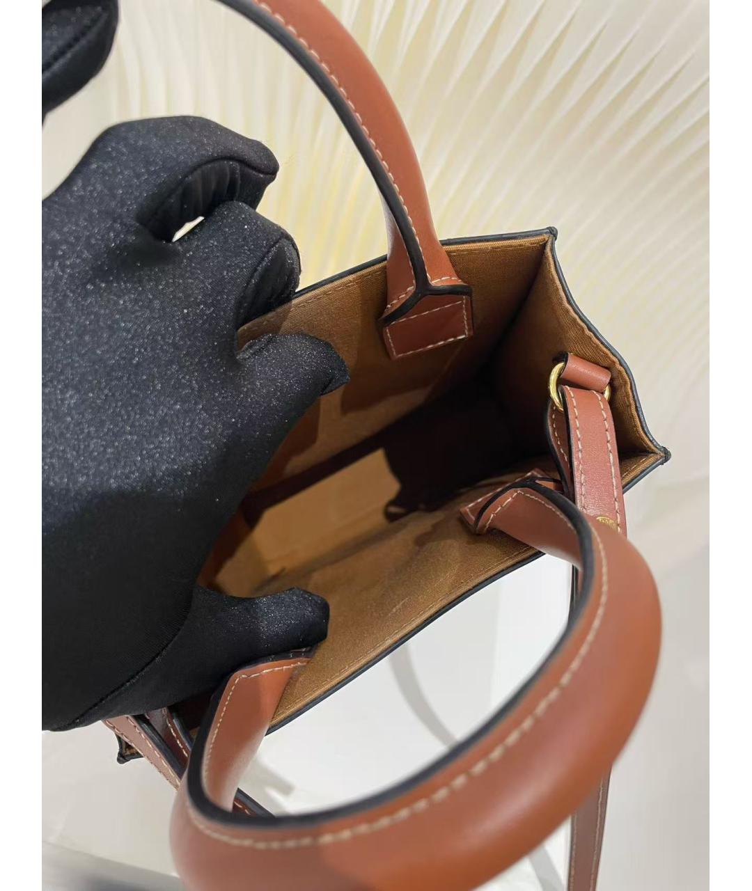 CELINE Антрацитовая сумка через плечо, фото 4