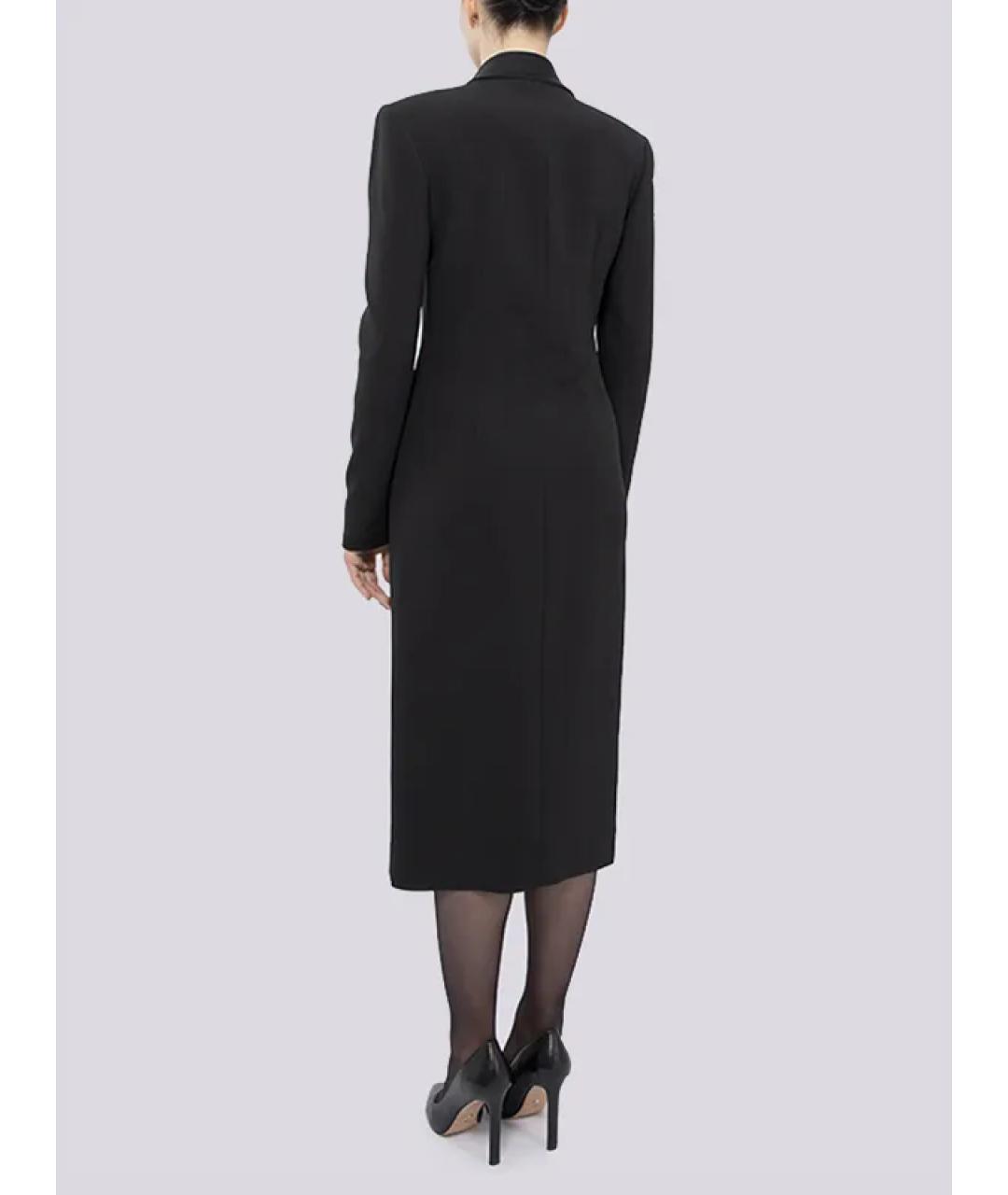 ERMANNO SCERVINO Черное вискозное вечернее платье, фото 2