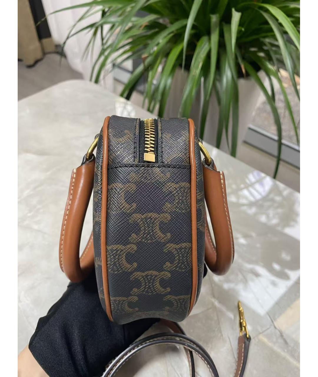 CELINE Антрацитовая сумка через плечо, фото 4