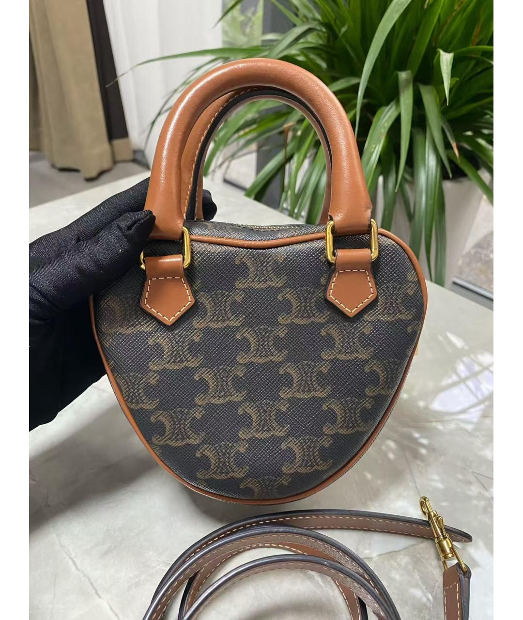 CELINE Антрацитовая сумка через плечо, фото 3