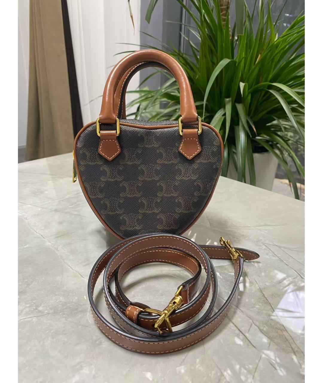 CELINE Антрацитовая сумка через плечо, фото 2