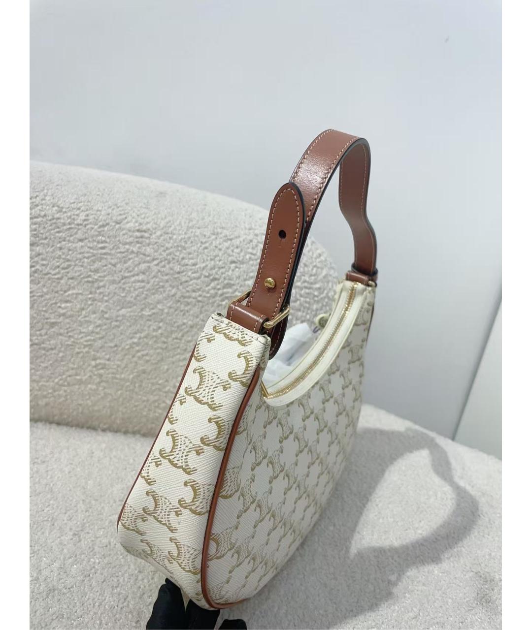 CELINE Бежевая сумка через плечо, фото 2