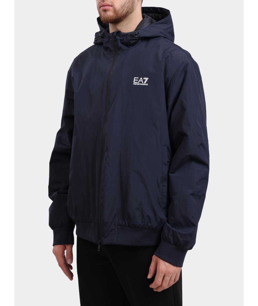 EA7 Синяя куртка, фото 5