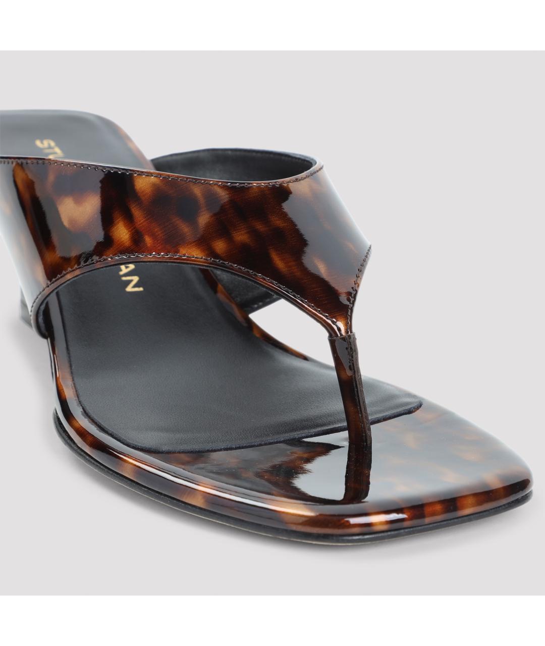 STUART WEITZMAN Мульти сандалии, фото 4