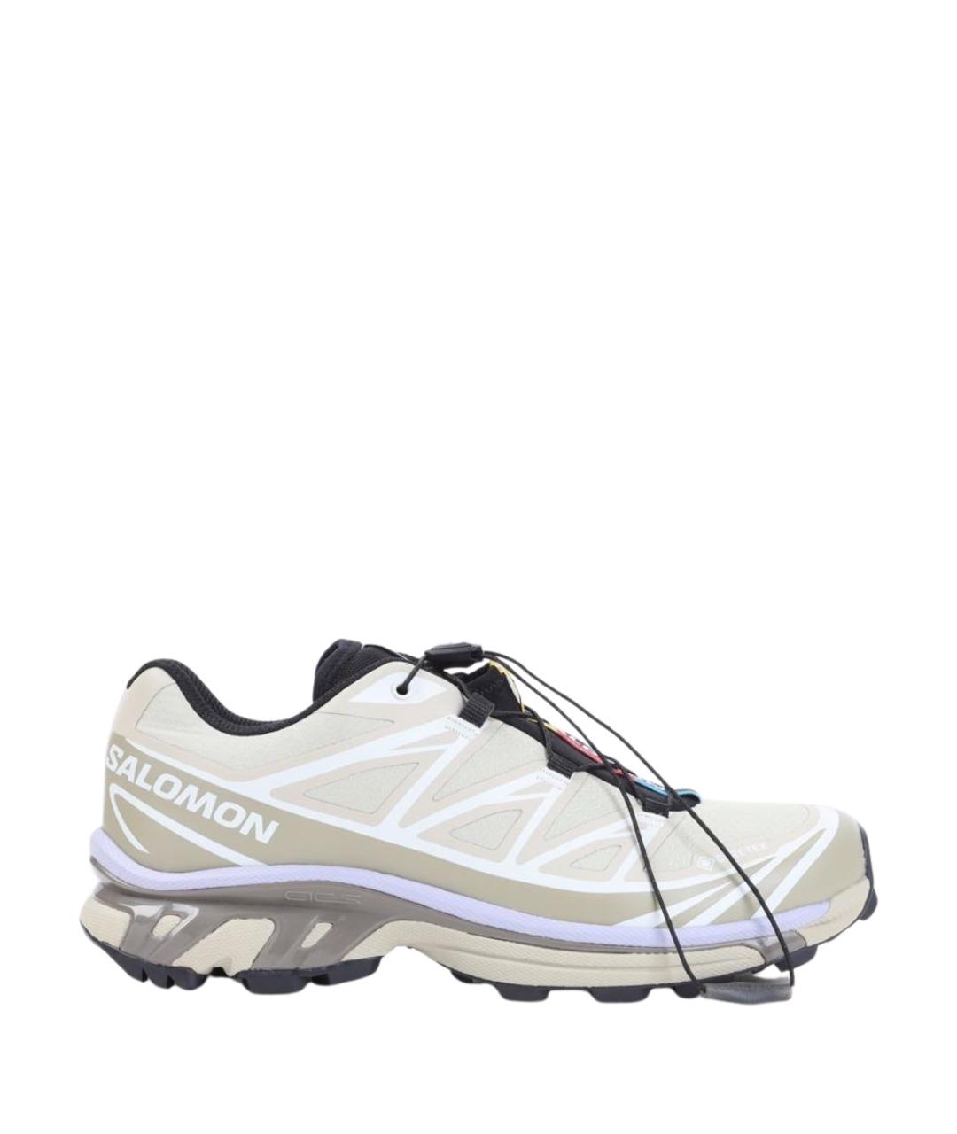 SALOMON Серые текстильные кроссовки, фото 1