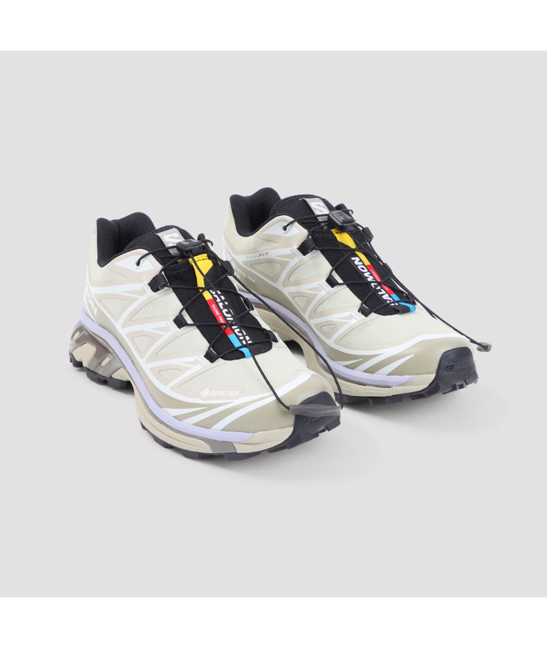 SALOMON Серые текстильные кроссовки, фото 3