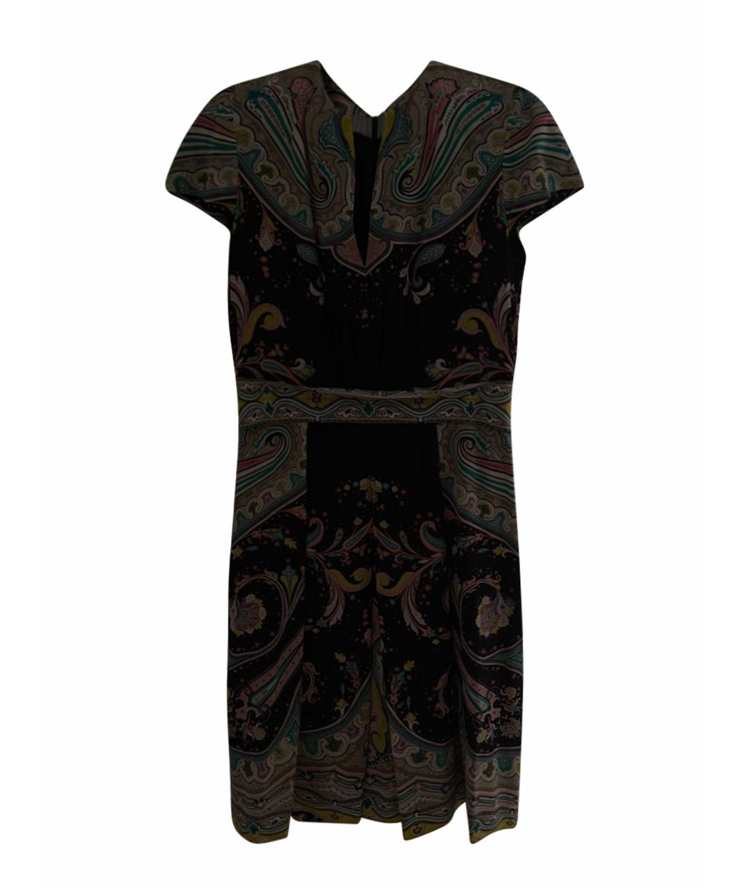 ETRO Черное шелковое вечернее платье, фото 1