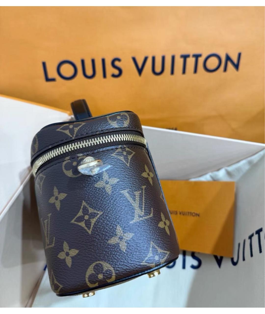LOUIS VUITTON Коричневая сумка через плечо, фото 3