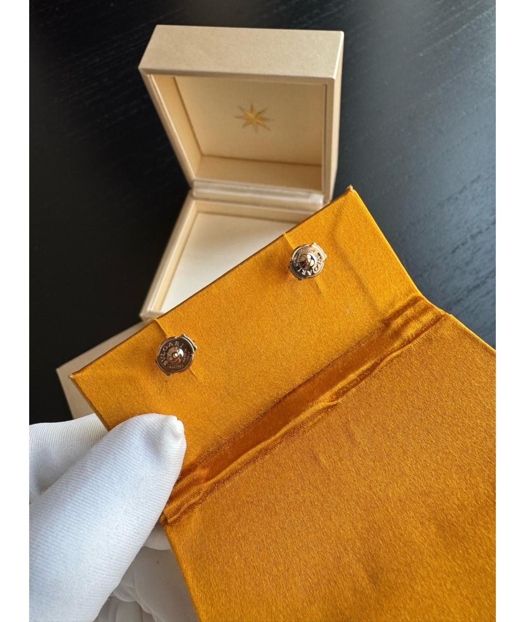 BVLGARI Золотые серьги из розового золота, фото 4