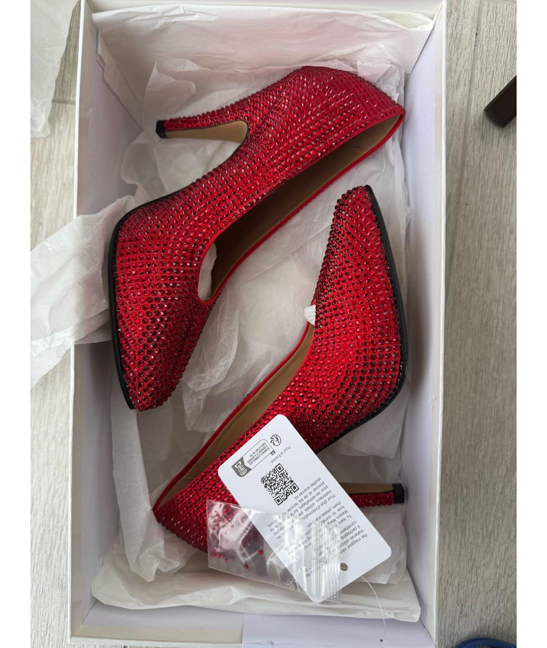 MAISON MARGIELA Красные туфли, фото 9