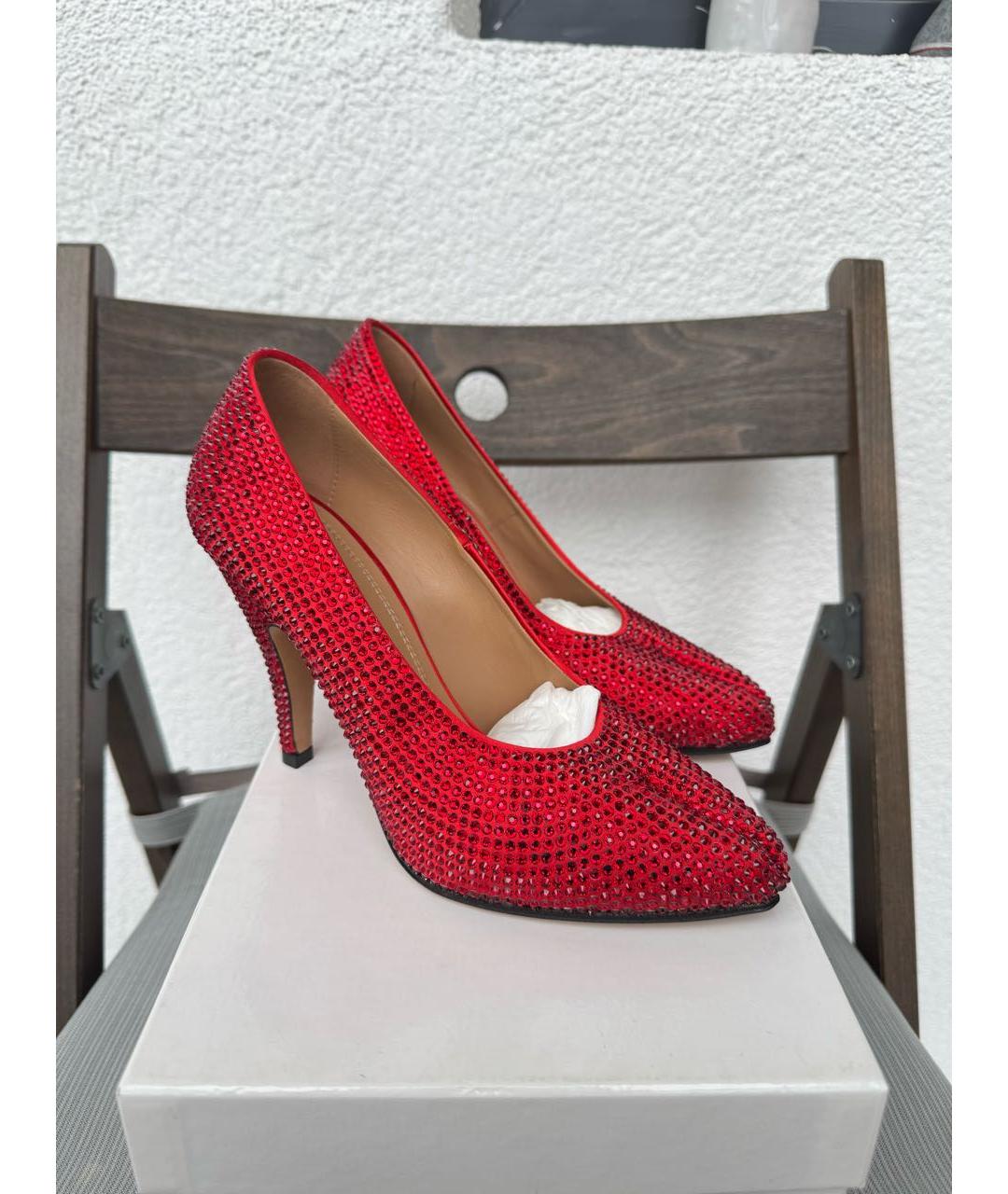MAISON MARGIELA Красные туфли, фото 2