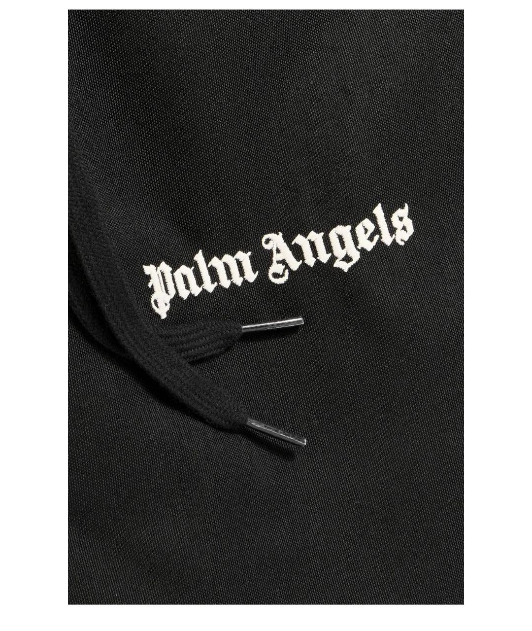 PALM ANGELS Черная хлопковая сумка тоут, фото 3