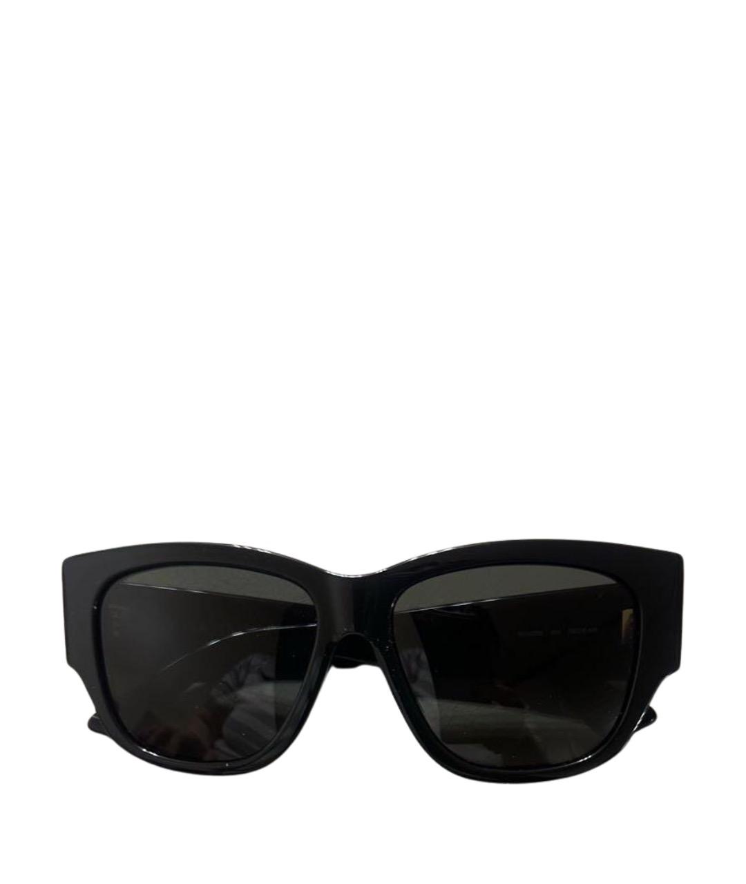 BOTTEGA VENETA Черные пластиковые солнцезащитные очки, фото 1