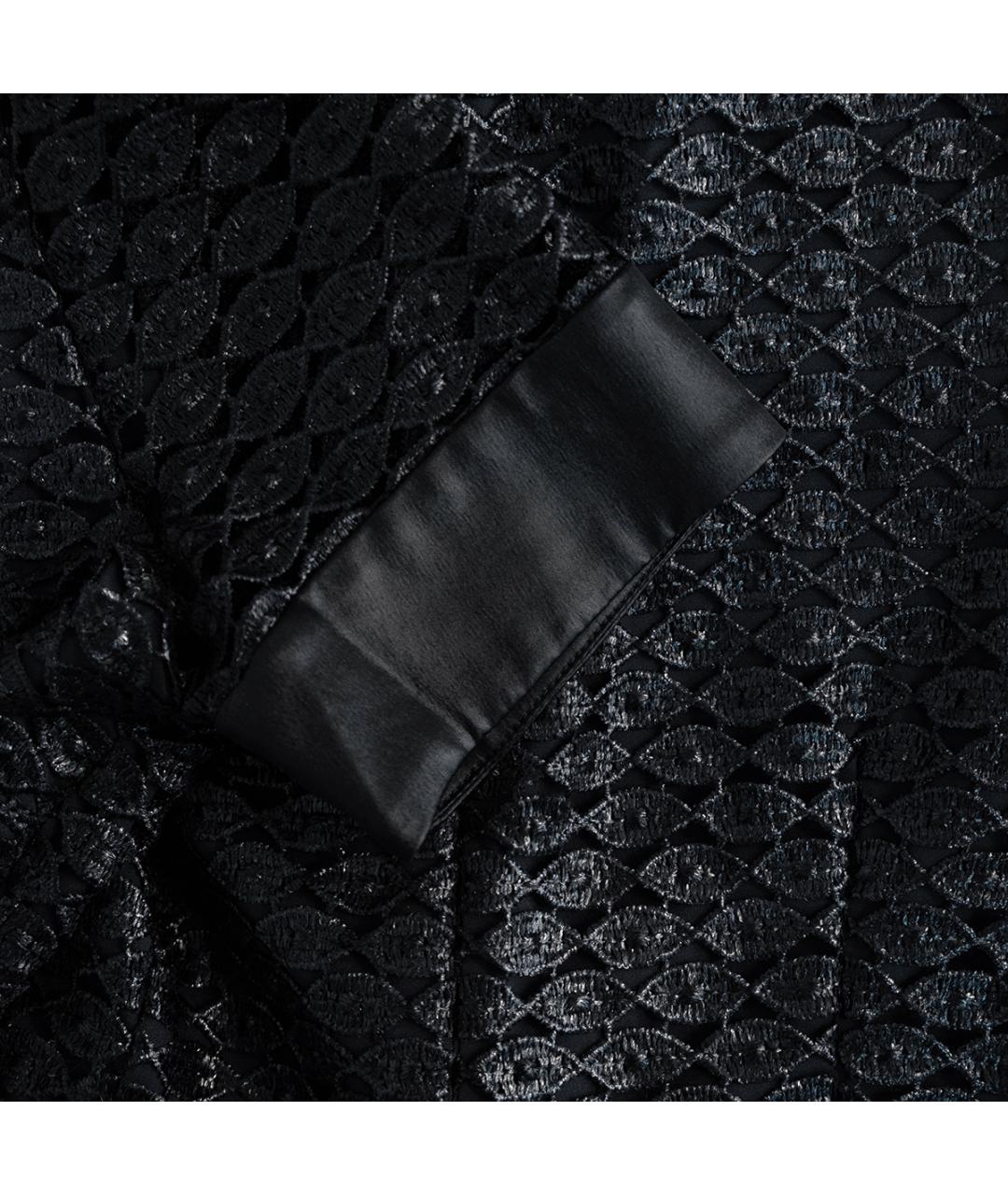 DIANE VON FURSTENBERG Черное полиэстеровое повседневное платье, фото 5