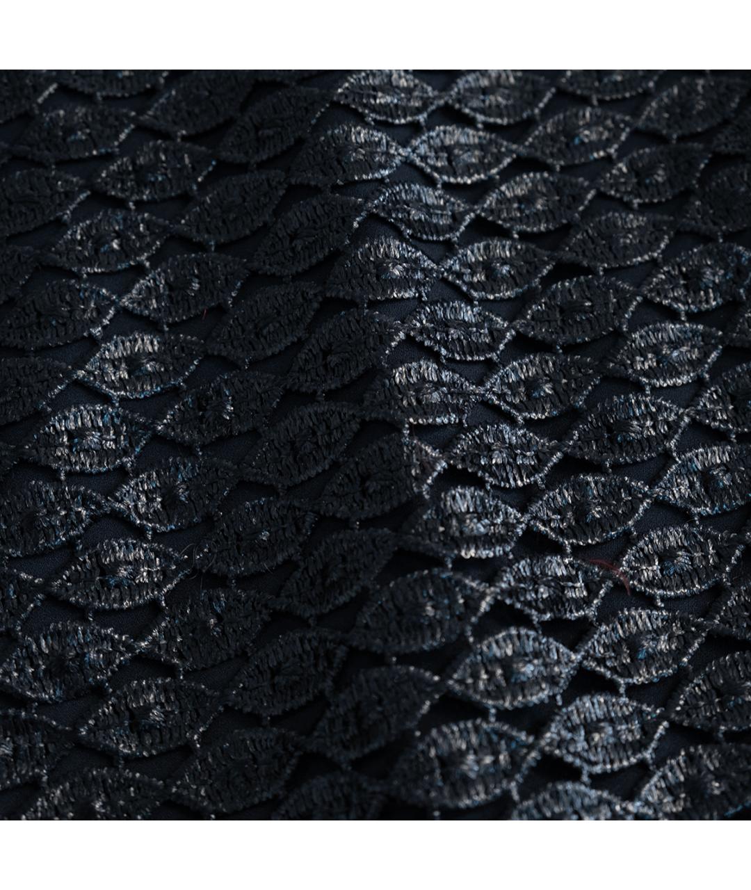 DIANE VON FURSTENBERG Черное полиэстеровое повседневное платье, фото 4